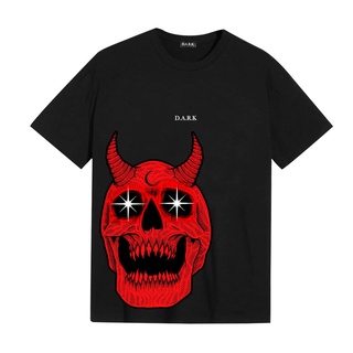 SATAN SKULL BLACK T-SHIRT