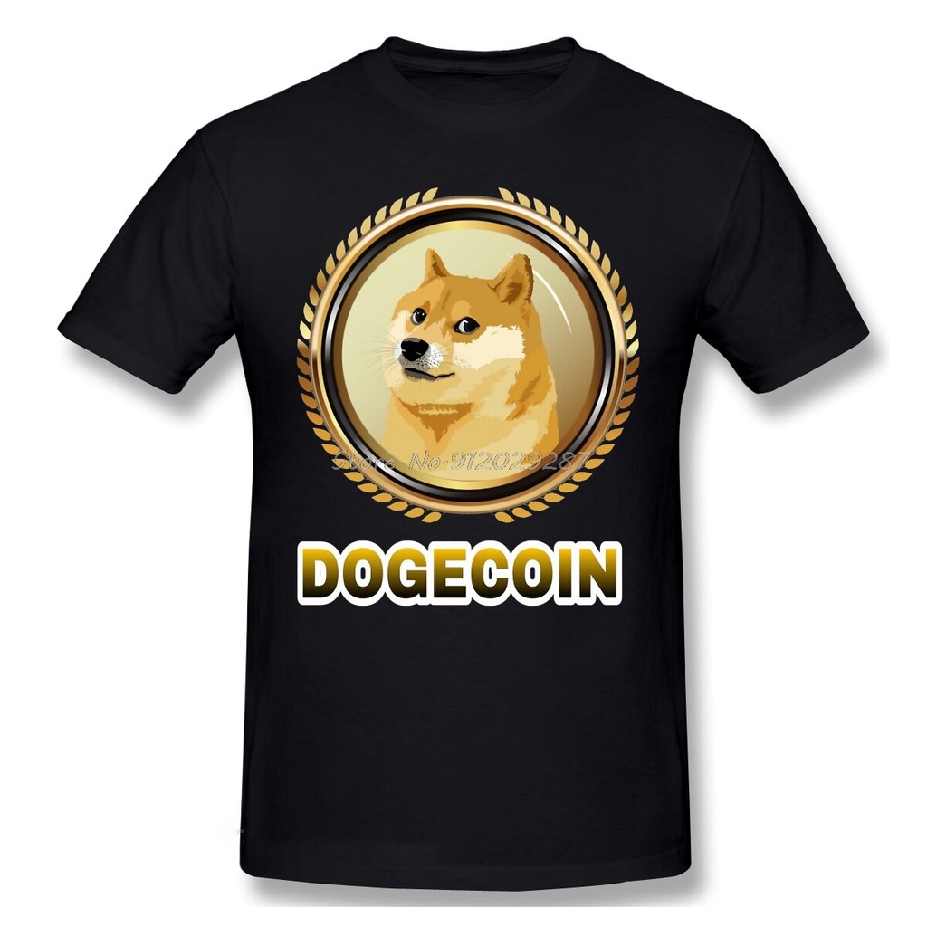 เสื้อวันพีช - Doge Dogecoin พุ่งสูงขึ้น Bitcoin สกุลเงินดิจิทัล 2022 เสื้อยืดสกุลเงินใหม่ 24 ผู้ชาย