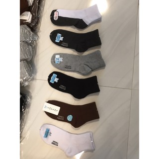 TOPSOX ถุงเท้านักเรียนข้อยาว ข้อเท้าสีพื้น