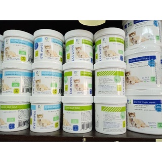 Petside แผ่นเปียกเช็ดทำความสะอาดรอบตา หู และฟัน (Eye &amp; Ear &amp; Dental Wipes)