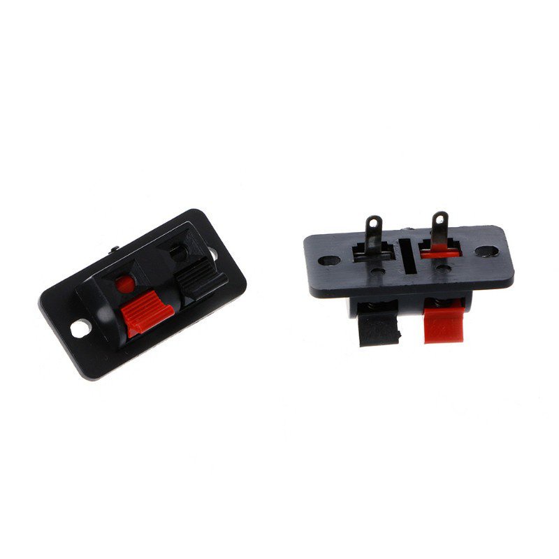 codYIN 10 Pcs 2 Positions Push in Jack Spring Load Audio Speaker ...