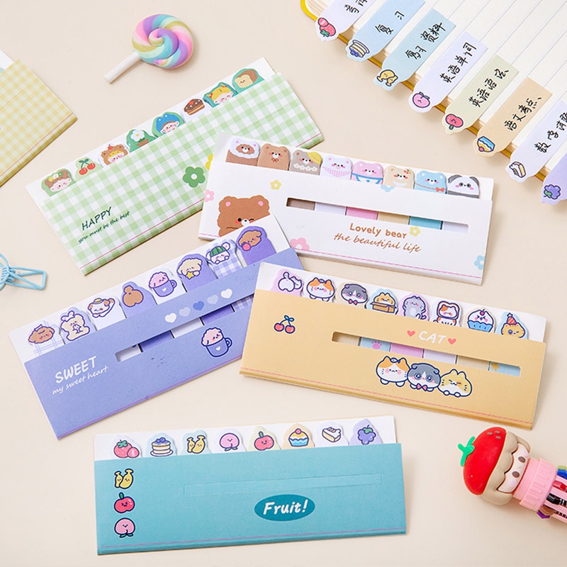 สติ๊กเกอร์ลายการ์ตูนน่ารักสําหรับติดตกแต่ง 120 แผ่น