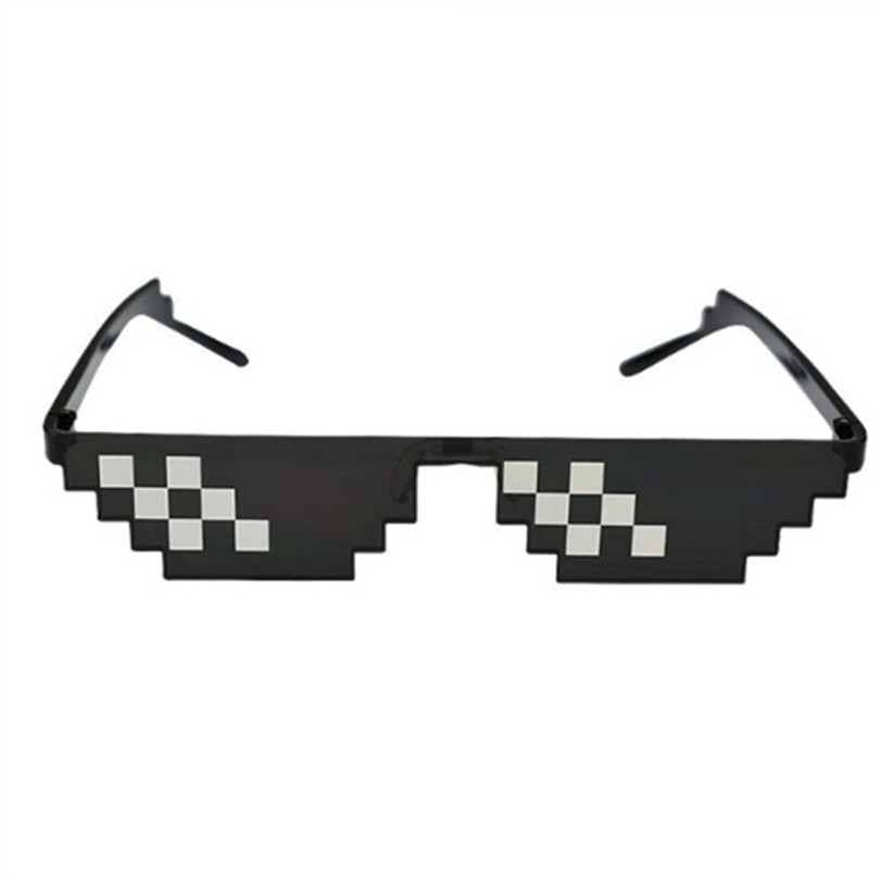 Wy Ting Deal กับ It แว่นตาหญิง 8 Bits โมเสค Pixel แว่นตากันแดดผู้ชายผู้หญิงแว่นตา Dealwithit Thug ชีวิตยอดนิยมรอบโลก