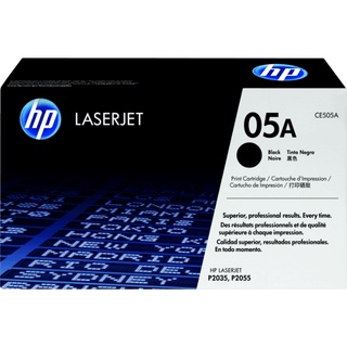 HP 05A Black Original LaserJet Toner Cartridge/ HP CE505A