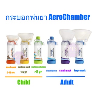 AeroChamber Plus Flow กระบอกพ่นยา (แคนาดา)