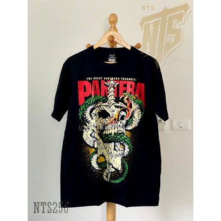 NTS​ 256 Pantera เสื้อยืด เสื้อวง สกรีนลายอย่างดี Silk Screen ผ้าหนานุ่ม ไม่หดไม่ย้วย มาตราฐาน NTS แบรนด์ S M L XL XXL