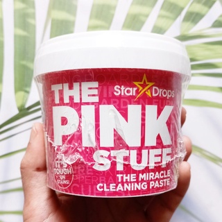 ครีมทำความสะอาดอเนกประสงค์ ขัดทำความสะอาดพื้น เตาย่าง สนิม The Pink Stuff® The Miracle Cleaning Paste 500g (Stardrops®)