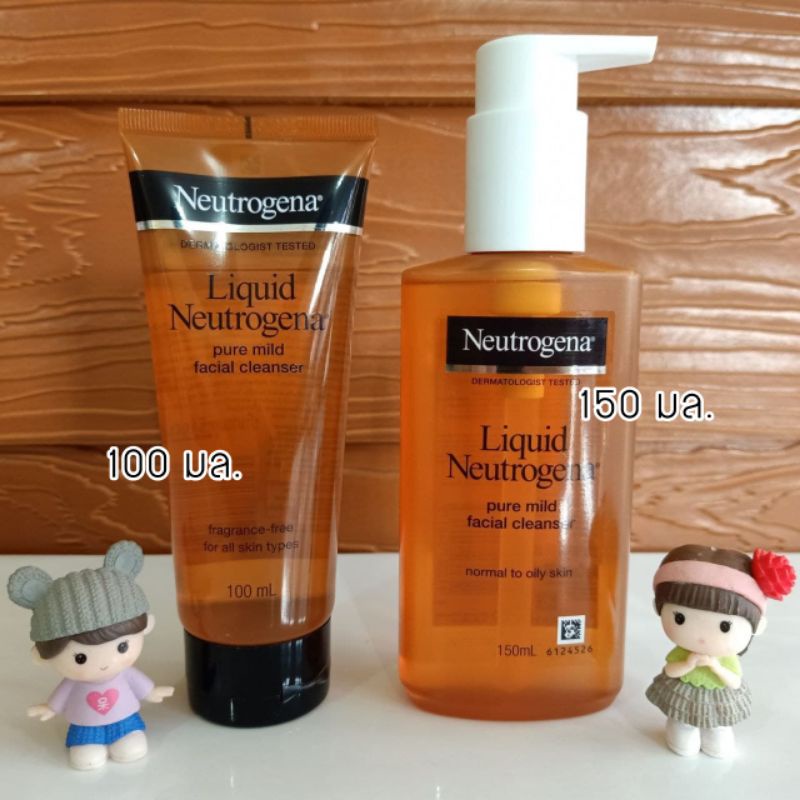 นูโทรจีนา ลิควิดเพียวมายด์เฟเชียลคลีนเซอร์ Neutrogena Liquid Pure Mild Facial Cleanser