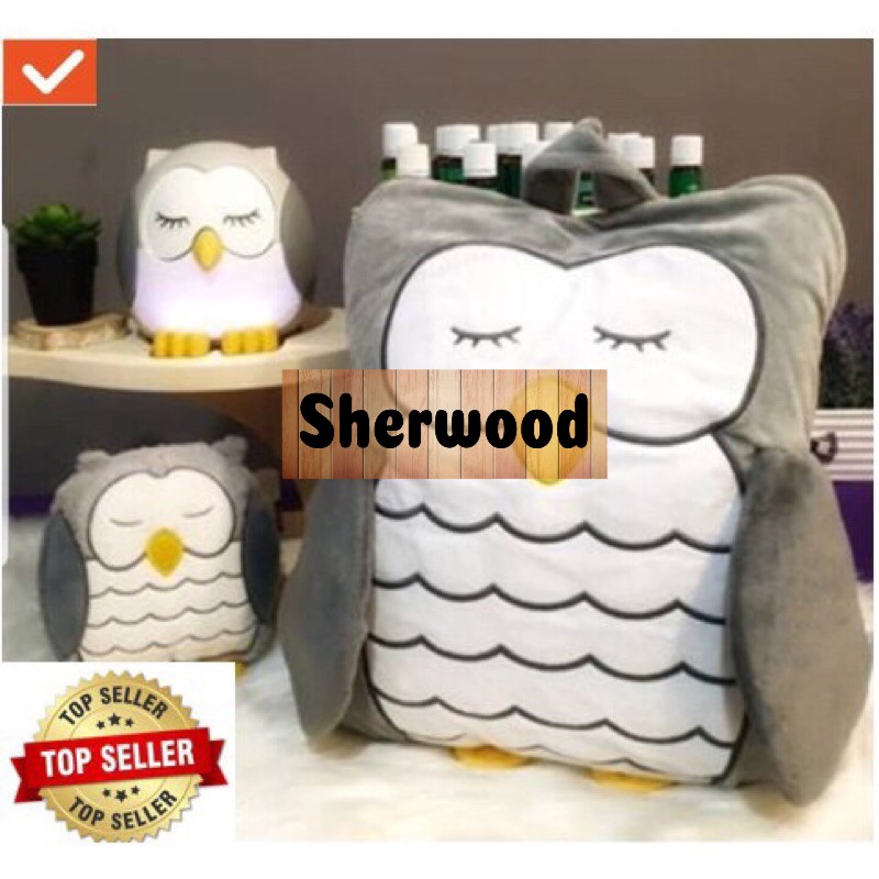 Young Living YL ผ้าห่มขนมิงค์นกฮูก