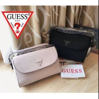 GUESS RAYNA LOGO EMBOSSED CROSSBODY BAG ของแท้💯