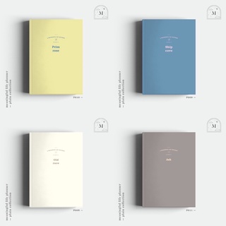 แพลนเนอร์/สมุดโน้ต ใส่ข้อความบนหน้าปกได้ มีสีให้เลือกเยอะ ♥ | Meaningful Planner - undated planner &amp; notebook