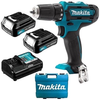 MAKITA สว่านไร้สาย 12โวลต์ 10มิล. รุ่น DF333dwye (แบต2, แท่น1) สว่านแบต มากิต้า รับประกันศูนย์