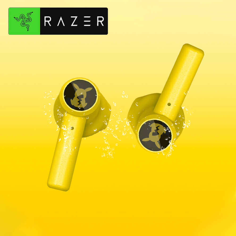 Original Razer X Pokemon Hammerhead True Wireless Earbuds Pikachu Limited Edition Super Cute Earphone Bluetooth 5 0 ห ฟ งไร สายท แท จร ง Touch Control Headphone แท ราคาเพ ยง 9