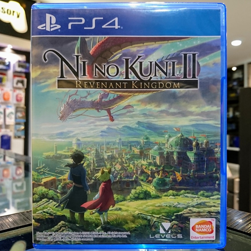 (ภาษาอังกฤษ) มือ2 PS4 Ni no Kuni II Revenant Kingdom เกมPS4 แผ่นPS4 มือสอง (เล่นกับ PNinokuni , Nino Kuni , Ni no Ku ni)