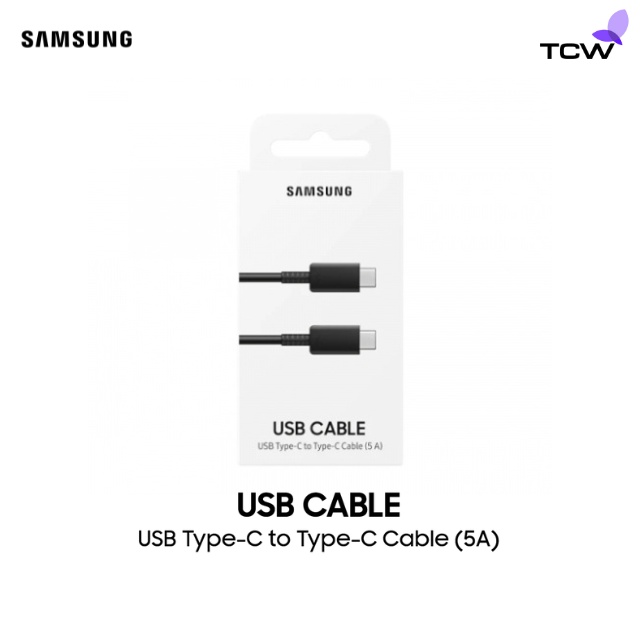 Samsung USB Cable USBC to USBC (5 A,1m) Shopee Thailand