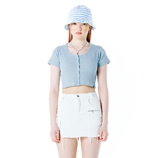 ALAND เสื้อครอป CLOTTY รุ่น PATTERN CROPPED(CY2CMFT500A)