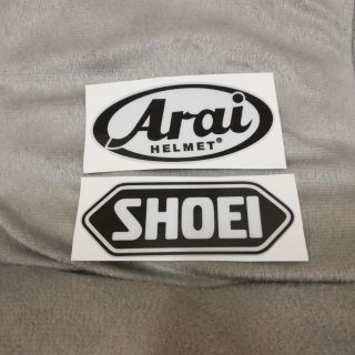 สติ๊กเกอร์ Arai SHOEI ติดหมวกกันน๊อค 3M สะท้อนเเสง