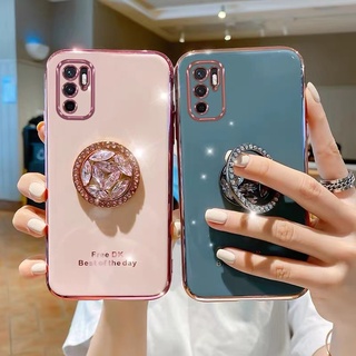 เคส-For OPPO Reno7z A76 A95 Reno 6Z A74 A94 A15 A93 Reno 5 Reno 4 A53 A31 A12 A73 A92 A52 F7 A91 A5 2020 Reno 2f F11 pro A7 A73 Reno 2 A3S F9 F7 F5 A5S A9 2020 LuxuryWristband With Holder| DK