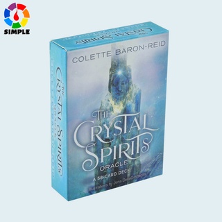 Crystal Spirits Oracle: A 58-Card Deck Tarot Card Game