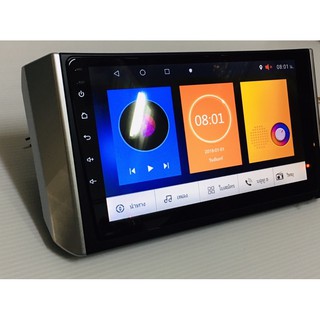 จอติดรถมิตซูบิชิเอ็กซ์แพนเดอร์ X PANDER จอตรงรุ่น9” แอนดรอย Ram2 Rom 16-Rom 32 WiFi พร้อมปลั๊กตรงรุ่น