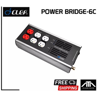 CLEF POWERBRIDGE 6C 20A เครื่องกรองไฟ กันไฟกระชาก ระดับไฮเอ็นด์ ยี่ห้อ Clef PowerBRIDGE 6C 20A Power Conditioner