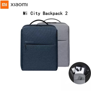 Xiaomi Mi City Backpack 2 Waterproof Travel Business Backpack Urban Lifestyle 17L กระเป๋าแล็ปท็อปสำหรับผู้ชายและผู้หญิง SK100107