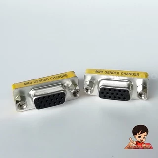 ตัวแปลง VGA FeMale-FeMale แปลง VGA เมีย-เมีย Dsub 15 pin F-F