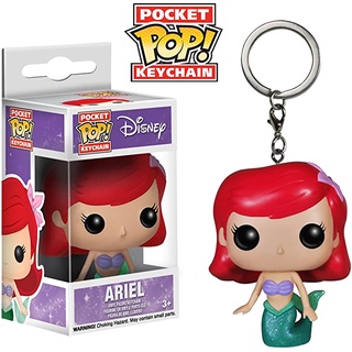 👑 พร้อมส่ง 👑 Funko POP Keychain พวงกุญแจ: Disney Ariel Action Figure แอเรียล ของแท้ นำเข้า ใหม่ 100%