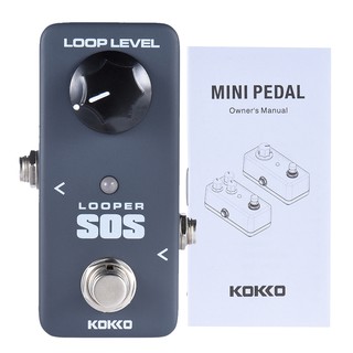 KOKKO FLP2 Mini SOS Looper แป้นเหยียบกีต้าร์เอฟเฟค