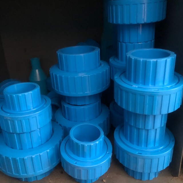 ข้อต่อยูเนี่ยน PVC แบบสวมท่อ ( 1/2"-2") ยูเนี่ยน PVC