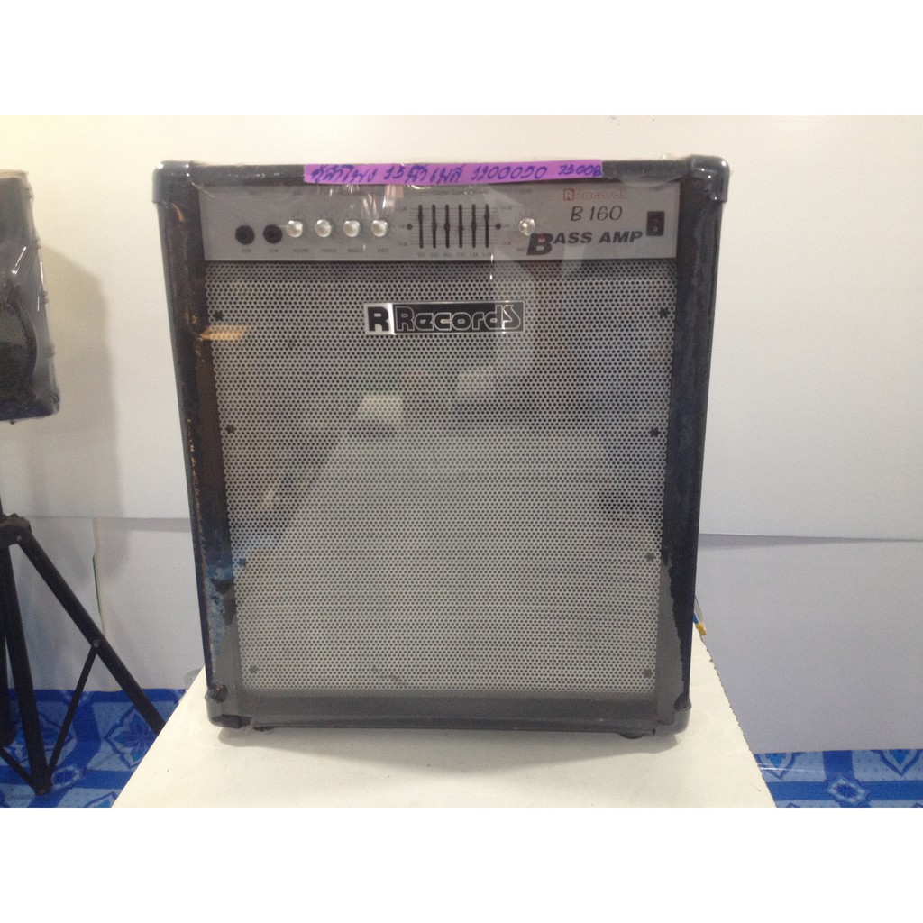 ตู้ลำโพง 15 นิ้ว ลำโพงกีต้า เบส R reccord B160 BASS AMP EQ 6 BAND 2 Guitar Speaker 15" 160W
