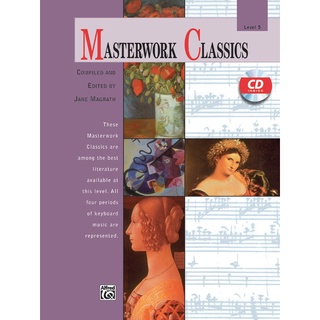 Masterwork Classics, Level 5 Ed. Jane Magrath / perf. Valery Lloyd-Watts Piano Book &amp; CD (414)