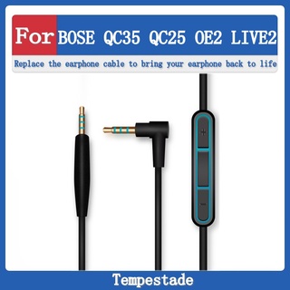 สายเคเบิ้ลหูฟัง แบบเปลี่ยน สําหรับ bose qc25 QC35 OE2 LIVE2 Y50 Y40