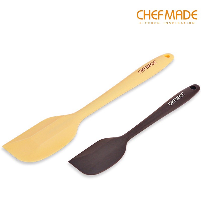 Chefmade ไม้พายซิลิโคน ทนความร้อน  Food grade แบรนด์ Chefmade บรรจุ 2 ชิ้น WK9154