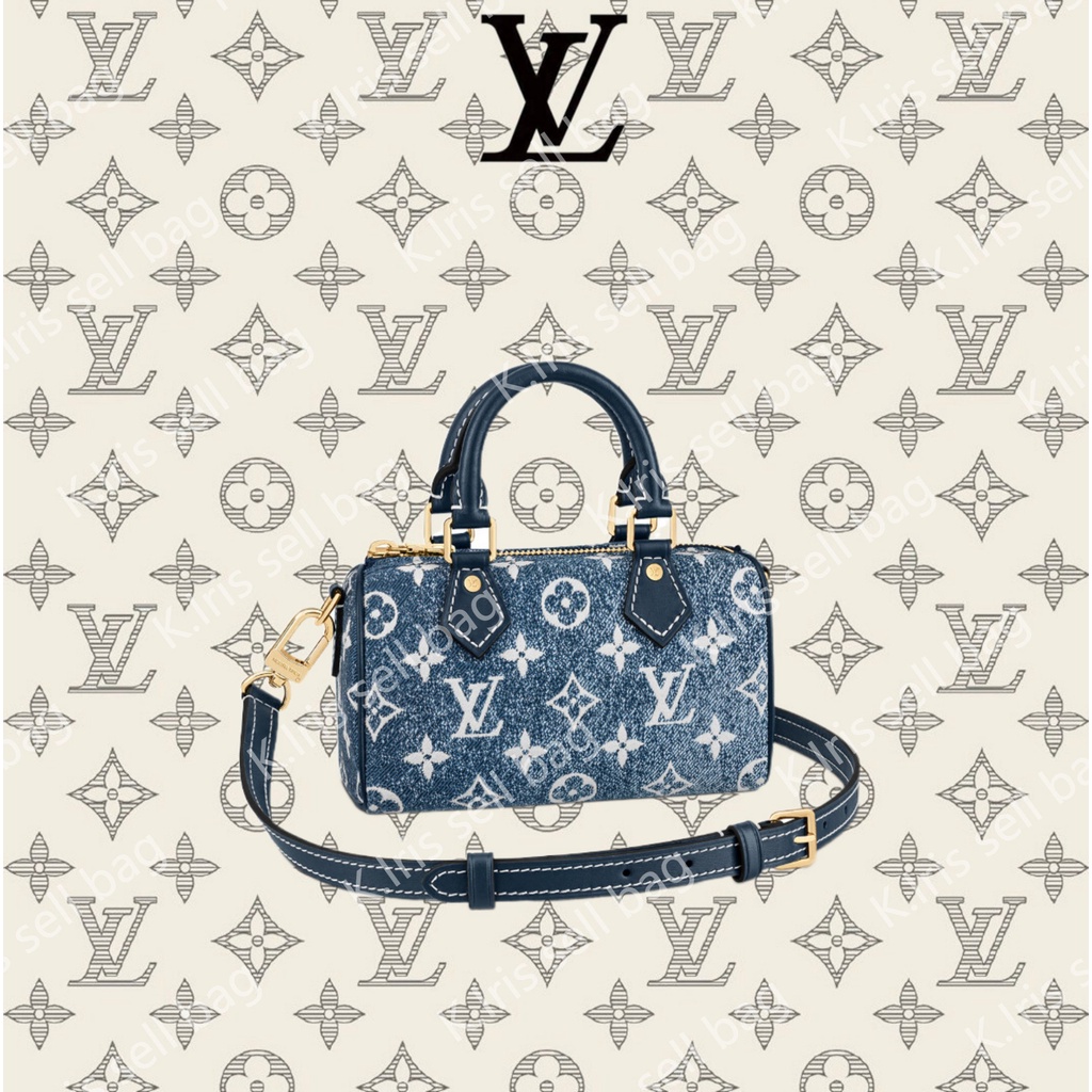 Louis Vuitton/ LV/ NANO SPEEDY กระเป๋าถือ ฉบับพิเศษ/ กระเป๋าสะพายข้าง