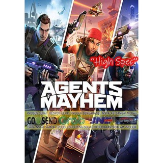 Agents MAYHEM CD DVD GAMES PC เกมแล็ปท็อปเกมพีซีแล็ปท็อป