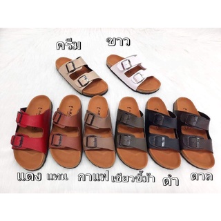 รองเท้าแตะ BIRK.ENSTOCK พร้อมส่ง รุ่น2สาย (ทักแชทก่อนสั่งนะคะ)