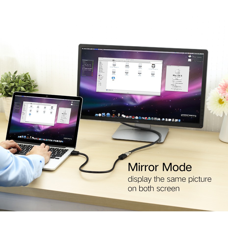 Ugreen (HD107) HDMI extension cable  for Computer/HDTV/Laptop/Projector in audio video Cable(10140,10141,10142)