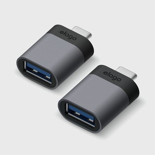 elago Mini Aluminum USB3.0 Type C OTG Gender