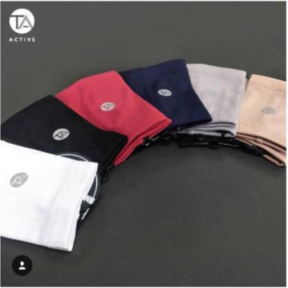 TA ACTIVE ปลอกรัดข้อมือ ปลอกแขน ปลอกแขนออกกำลังกาย อุปกรณ์ออกกำลังกาย