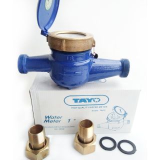 มิเตอร์น้ำ TAYO ระบบเฟือง 2 ชั้น Water Meter Double Jet