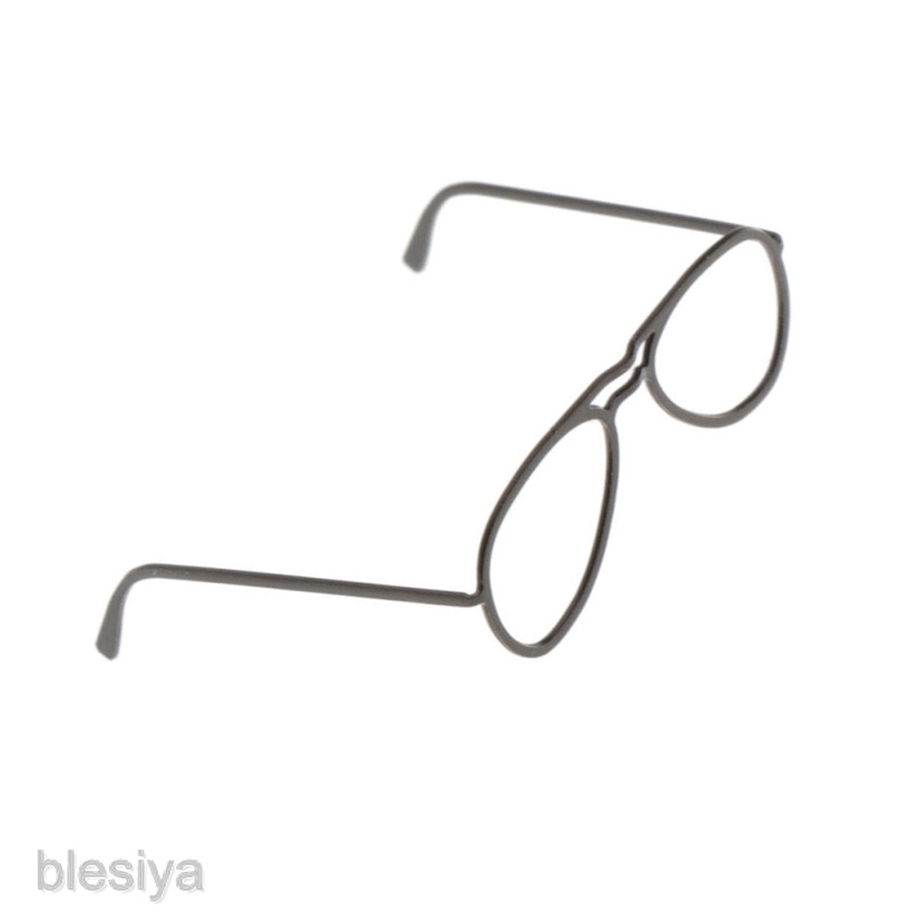 1:6 Scale Glasses Frame for 12inch Action Figures Male Female Soldiers Black