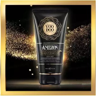 โฟม โฟมนม โฟมล้างหน้า VooDoo Amezon Facial foam black โฟมล้างหน้าวูดู