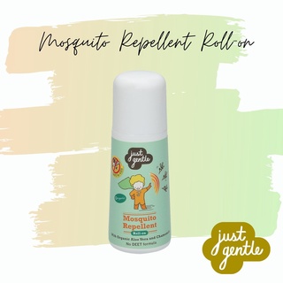 Just Gentle ไล่ยุงสำหรับเด็ก Herbal Mosquito Repellent Roll On (60ml)