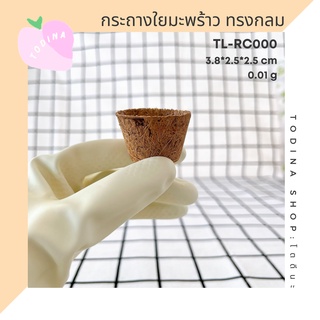 กระถางใยมะพร้าวจิ๋ว ใบละ 1 บาท (ซื้อ 20 แถม 1)