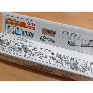 44973547 OKI TONER for C301 / C321 / MC342 CYAN