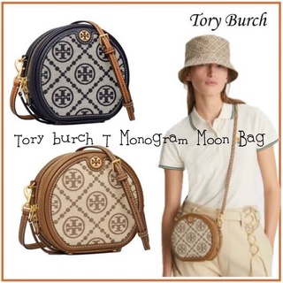 Tory burch T Monogram Moon Bag