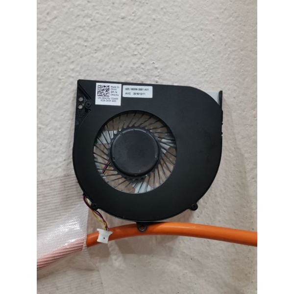 พัดลม CPU Dell Latitude 3470 3570 0M4J5V แท้【มือ 2】