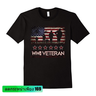 ใหม่ เสื้อยืดแฟชั่น พิมพ์ลาย World War 2 Veteran ww2 Veterans สําหรับผู้ชาย