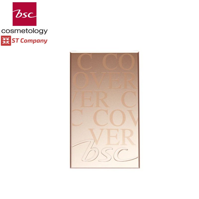 🔥 ตลับจริง 🔥  BSC C - COVER LIGHT POWDER SPF25 PA+++ 10g ตัวจริง บีเอสซี เครื่องสำอาง แป้ง พัฟ C1 C2